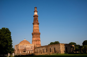 Qutub Minar in Delhi, India