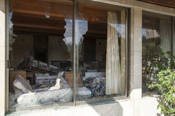 abandoned residence from the communist regime in Bulgaria