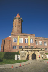 Obraz premium Gothic Piast Castle (Zamek Piastowski) in Legnica, Silesia, Poland