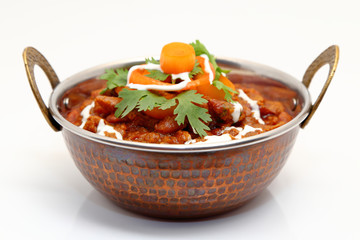 Rajma curry or rajma masala. Indian food curry.