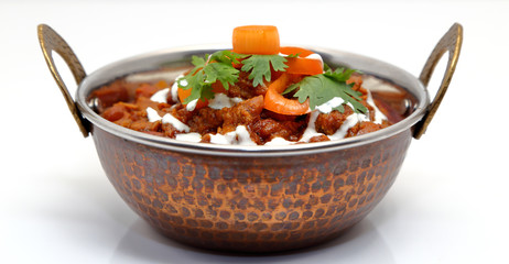 Rajma curry or rajma masala. Indian food curry.