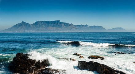 Cape Town and Table Mountain, South Africa