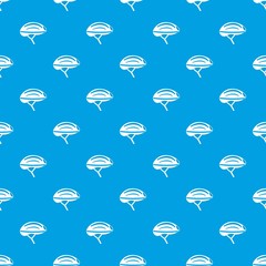 Bicycle helmet pattern seamless blue