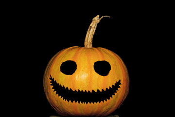 Halloween symbol in the dark