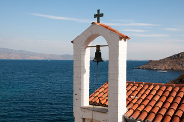 Bell towers in Hydra 