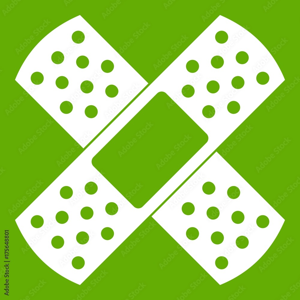 Poster patch icon green