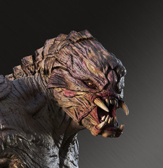 Fierce Alien Monster © AlienCat