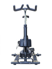 Bicycles in a fitness hall