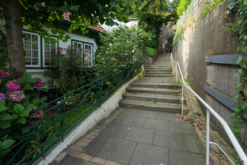 Treppenviertel in Blankenese, Hamburg