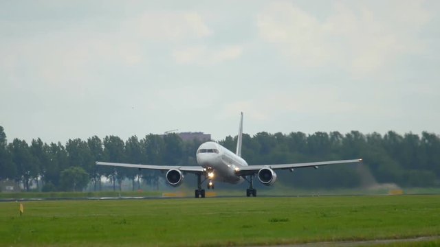 Jet Airplane take-off