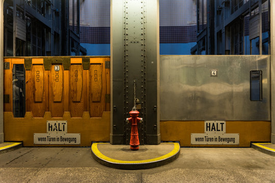 Alter Elbtunnel in Hamburg