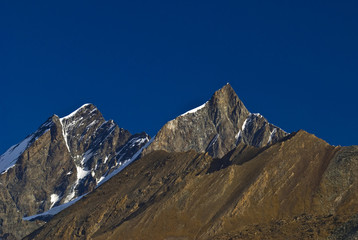 Taeschhorn and Dom, Zermatt, Valais, 