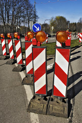 Warning signs, Germany, Europe