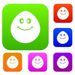 Smiling lime set color collection