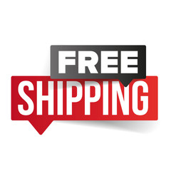 Free Shipping speech bubble