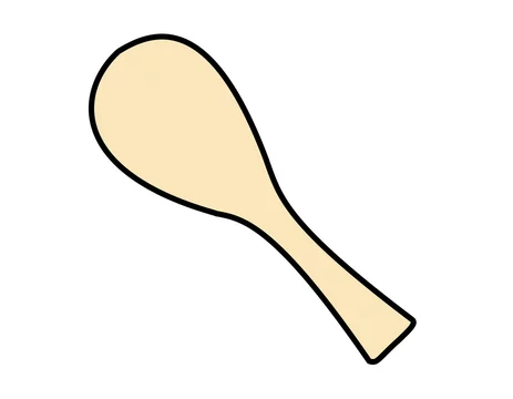 しゃもじ 色 Stock イラスト Adobe Stock