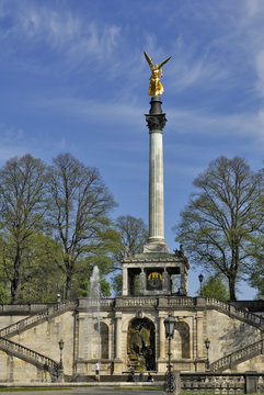 Friedensengel (Angel Column), Munich, Bavaria, Germany, Europe