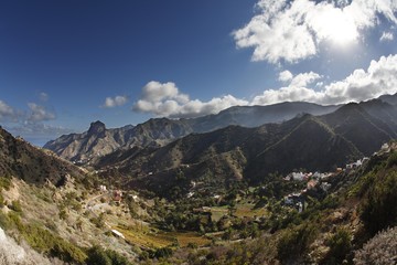 Vallehermoso, Roque Cano, La Gomera, Canary Islands, Spain, Europe