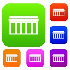 Circuit board, technology set color collection