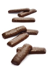 Chocolate-coated gingerbread bars