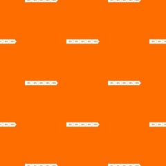 Percentage arrow infographic pattern seamless