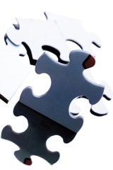 Obraz premium Puzzle piece, pieces of a puzzle