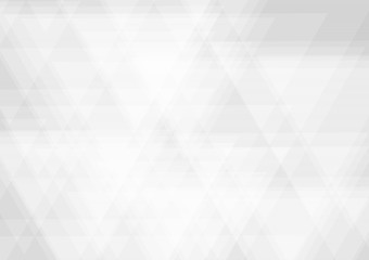 Fototapeta premium Triangle shape white and gray geometric is overlap modern design, vector abstract background