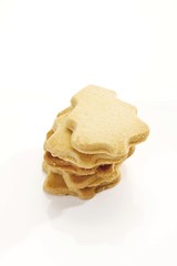 Butter cookies, fir trees
