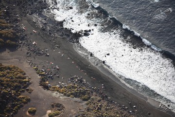 Playa del Ingles, Valle Gran Rey, La Gomera, Canary Islands, Spain, Europe