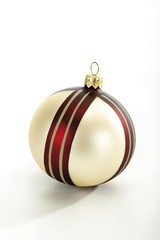 Patterned Christmas ornament, ball