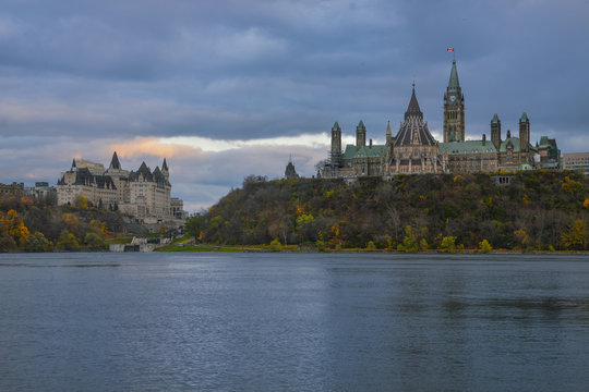 Ottawa Parliament & Sunset