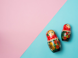 Travel around the world for your colorful life .Enjoy the funny trip journey .Top view for copy...