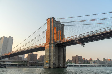 Fototapeta na wymiar Brooklyn Bridge - New York City