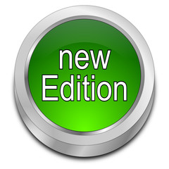 New Edition Button - 3D illustration