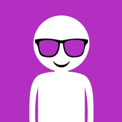 Color sunglasses design