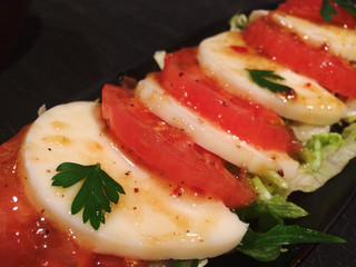 Cheese and Tomato Salad