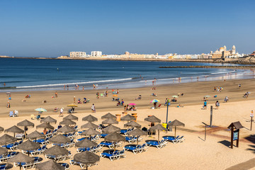 Playa Santa Maria del Mar in Cadiz