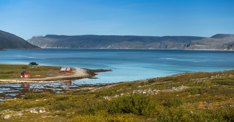 Northern Norway landscape. Finnmark