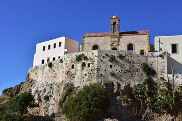Fototapeta premium Holy Monastery of Panagia Chrysoskalitissa ,Crete,Greece