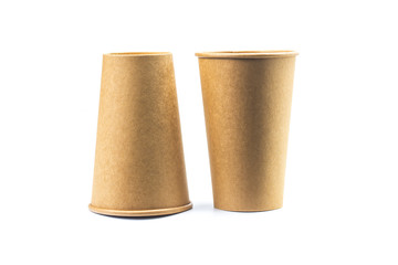 Coffee cups, kraft cups, disposable cups