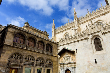 The famous cathedral in Granada, Andalucia