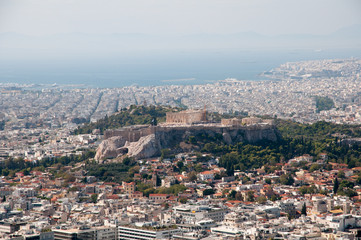 Panorama over Athens