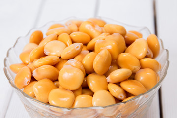 bowl of tasty lupin beans