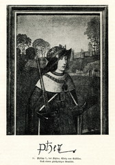 Philip I of Castile or Philip the Handsome, King of Castile (from Spamers Illustrierte Weltgeschichte, 1894, 5[1], 25)