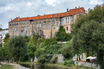 Fototapeta na wymiar State Castle and Chateau Complex of Cesky Krumlov