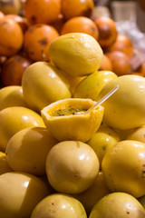 Exotic passion fruit