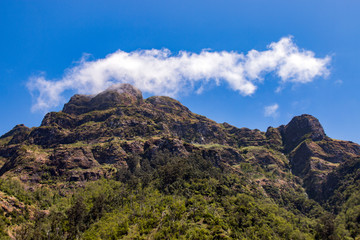 Mountain landscapes of Madeira Island
