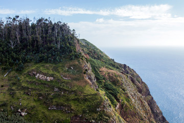 Fototapeta na wymiar Coastal landscape in Madeira