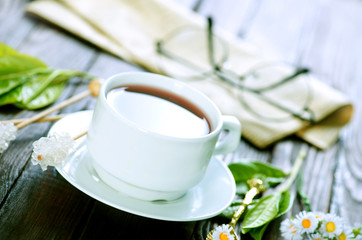 tea in cup