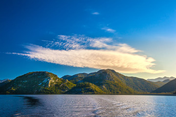 Valley of the Skadar Lake. Montenegro.